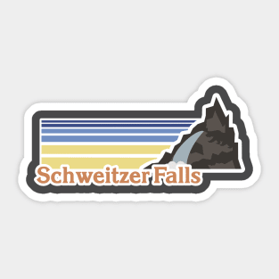 Schweitzer Falls, 2019 Sticker